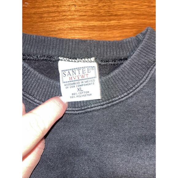 Vintage 90s Nebraska Cornhuskers Embroidered Sweatshirt - XL Note - Picture 3 of 7